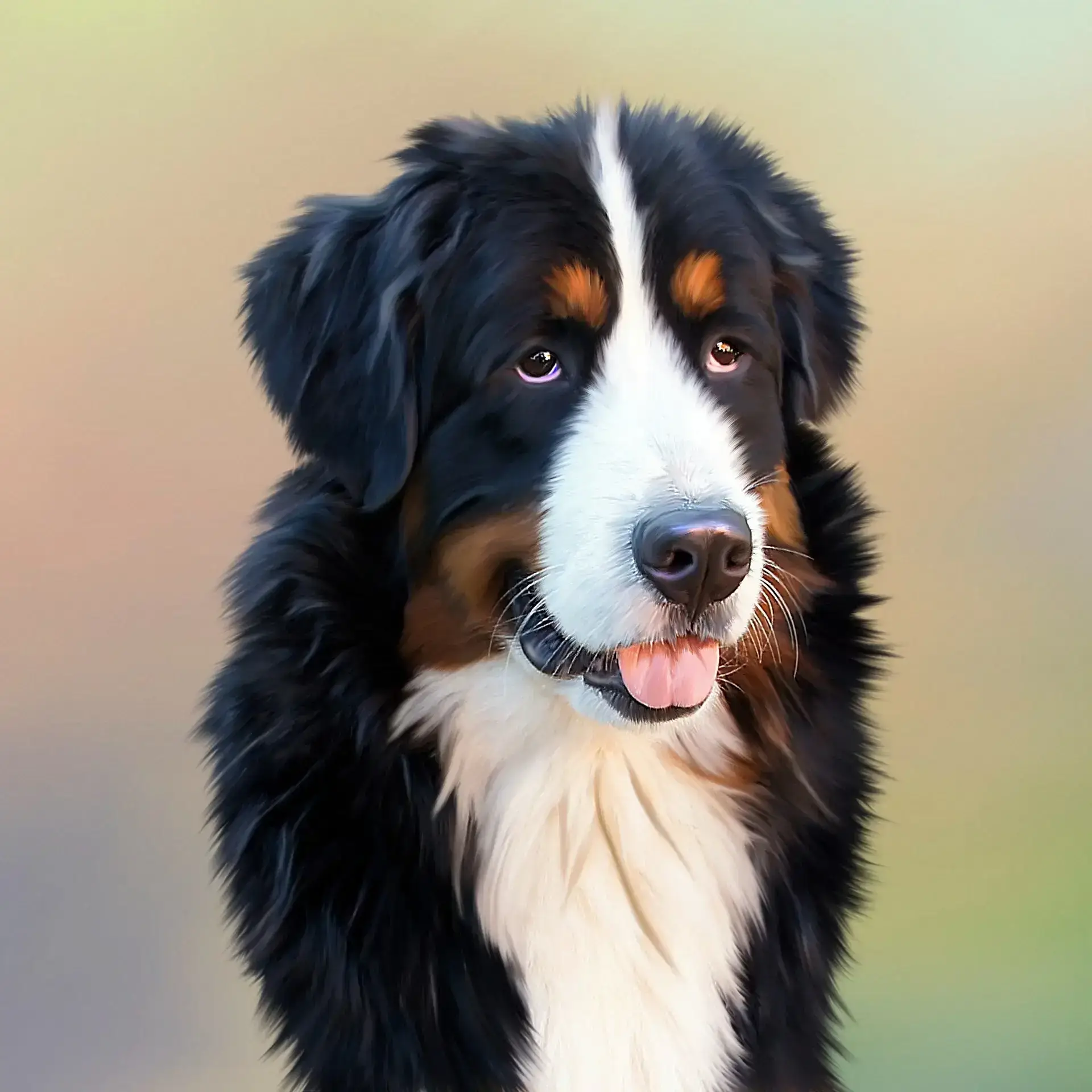 Professional dog portrait